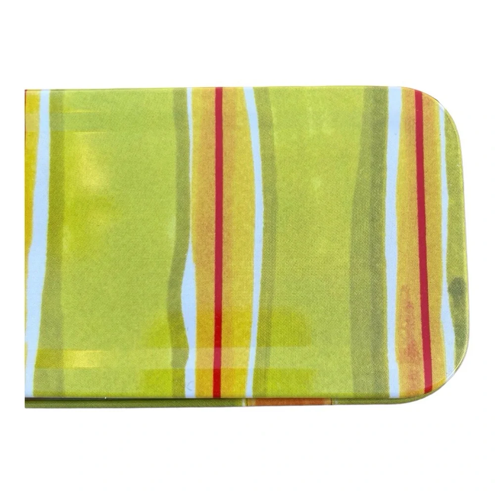 Brighton Tin Vintage Love Fun Red Yellow 10”x3”